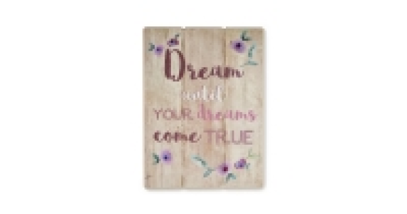 Dreams Come True Small Wooden Sign