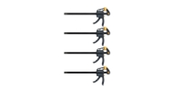 Aldi  Quick Ratcheting Bar Clamps 4 Pack