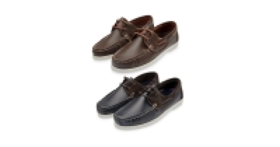 Mens Leather Boat Shoes