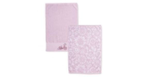 Vintage Design Bicycle Towels 2-Pack