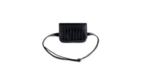 Crocodile-Effect Belt Bag