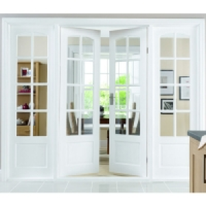 Wickes Newland Internal French Doors Pine Glazed 8 Lite 1981 £144.00