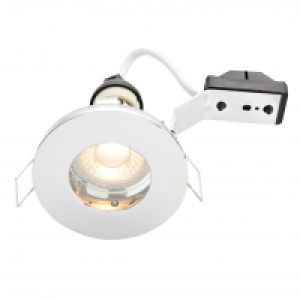 Wickes LED IP65 Downlight Chrome Finish