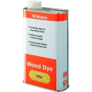 Wickes Wood Dye Mahogany 500ml