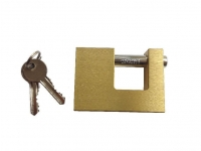 Wickes Padlock Solid Brass 85mm