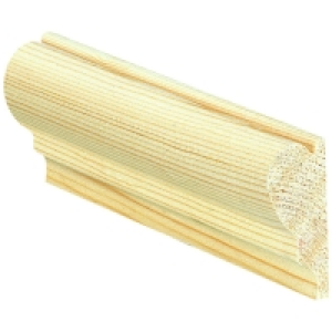 Wickes Pine Picture Rail 20 x 44 x 2400mm Pack 4