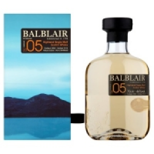Balblair Highland Single Malt Scotch Whisky 1x70cl
