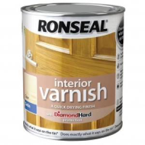 Ronseal Interior Varnish Satin Clear 750ml