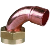 Wickes  End Feed Bent Tap Connector 15mm PK2