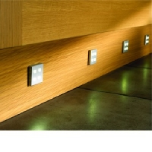 LED Square Starbright Plinth Light Pk 4