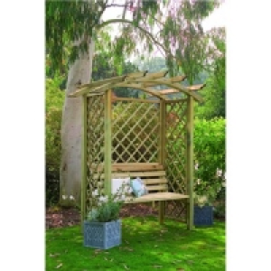 Forest Garden Puccini Arbour 1.35x2.57x1.87m Natural