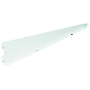 Twin Slot Bracket White 320mm
