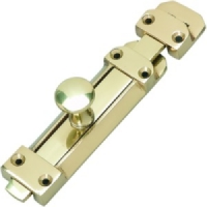 Wickes Flat Tower Bolt Brass Effect 152mm £10.49