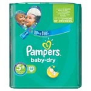 Pampers Baby Dry Size 5+ (Junior+) Nap £8.00