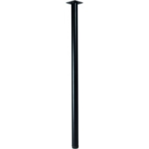 Wickes Round Furniture Leg Black 32x800mm £4.49