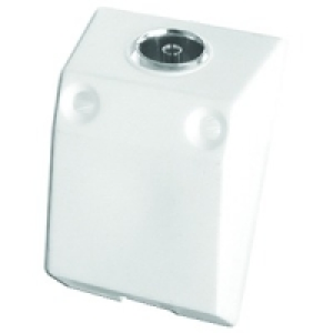 TV/FM Single Surface Coaxial Outlet Box