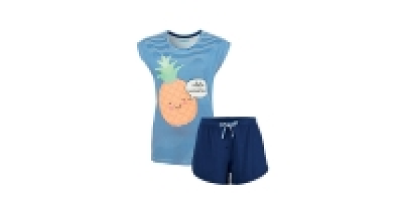 Ladies Pineapple Pyjama Set