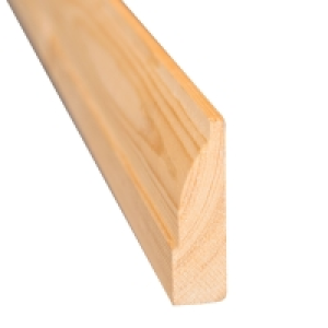 Wickes Ovolo Pine Architrave 20.5 x 69 x 2100mm Pack 5