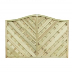 Wickes Cambridge Fence Panel 6ft x 4ft pk10