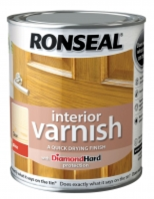Ronseal Interior Varnish Gloss Clear 750ml