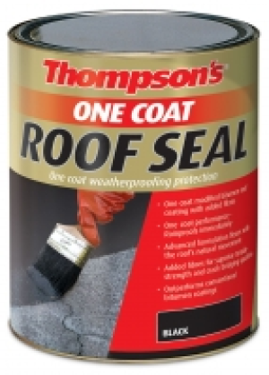 Thompsons One Coat Roof Seal Black 5L