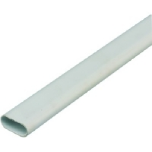 Wickes  Oval Conduit 20mmx3m White PK10