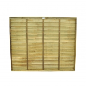 Wickes Pressure Treated Overlap 6ft x 5ft pk3