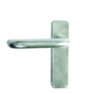 Wickes Concealed Fix Plate Latch Handle Satin Anodised Alumi £14.99