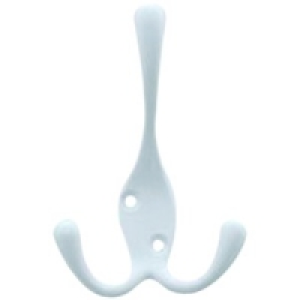 Wickes Three Prong Hook White £3.28