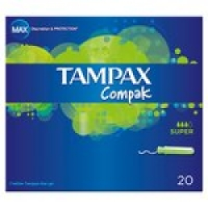 Tampax Compak Super with Applicator Ta £2.00
