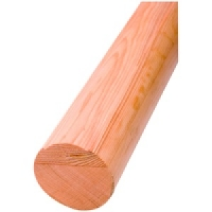 Axxys Hemlock Round Handrail 2.4m