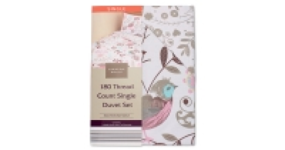 Birds Single Duvet Set