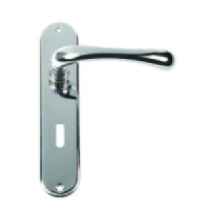 Urfic Mayfair Lock Handle Polished Nickel &pound;15.96