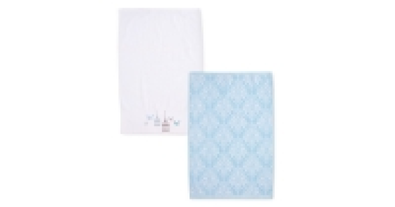 Vintage Bird Cages Towels 2-Pack
