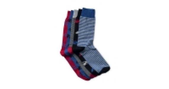 Mens Car & Bike Socks - 5 Pack