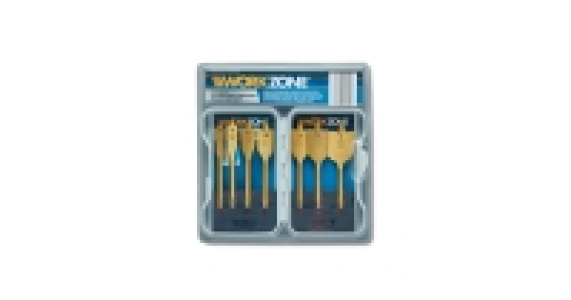 Titanium Coated Flat Bit Set