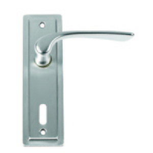 Urfic Como Lock Handle Satin Nickel