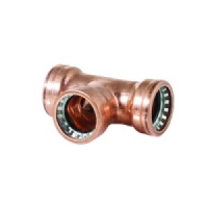 Copper Pushfit Equal Tee 10mm