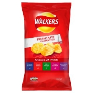 Walkers Classic Variety Crisps 24x25g £3.00