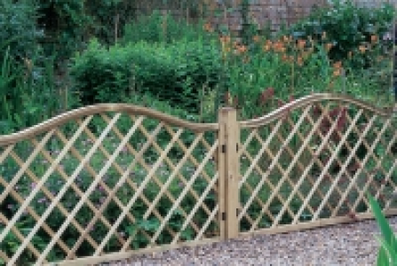 Wickes Hamburg Fence Panel 6ft x 3ft pk3