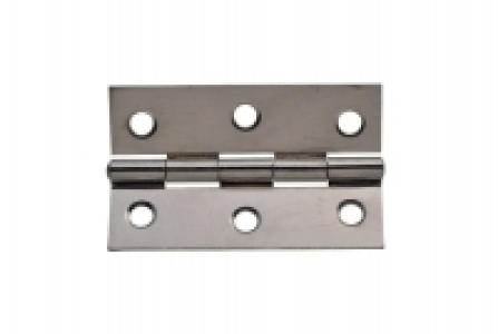 Wickes Butt Hinge Chrome Plated 76mm 20 Pack