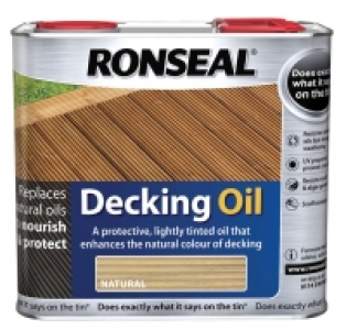 Ronseal Decking Oil Natural 2.5L £22.39