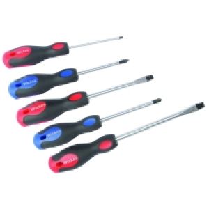 Wickes  Wickes General Purpose Screwdriver Set 5 Piece