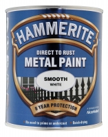 Wickes  Hammerite Metal Paint Smooth White 750ml