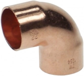 Wickes End Feed Elbow 22mm Pack 5 £3.73