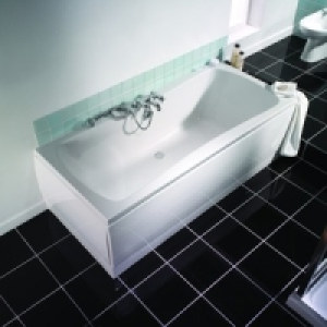 Aruba Bath End Panel White 805mm