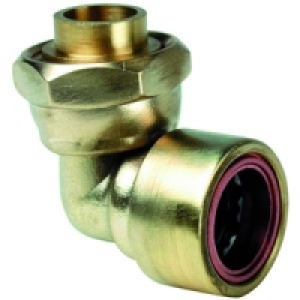 Copper Pushfit Bent Tap Connector