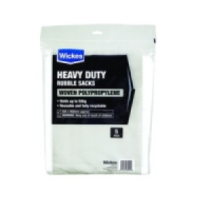 Wickes Heavy Duty Woven Bags 5 Pack