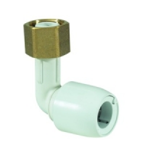 1/2in x 15mm Bent Tap Connector Push-Fit