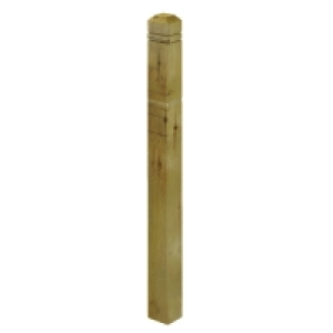 Wickes Modern Deck Post 80 x 80 x 1.2m Green